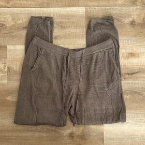Barefoot Dreams Gray Track Pants